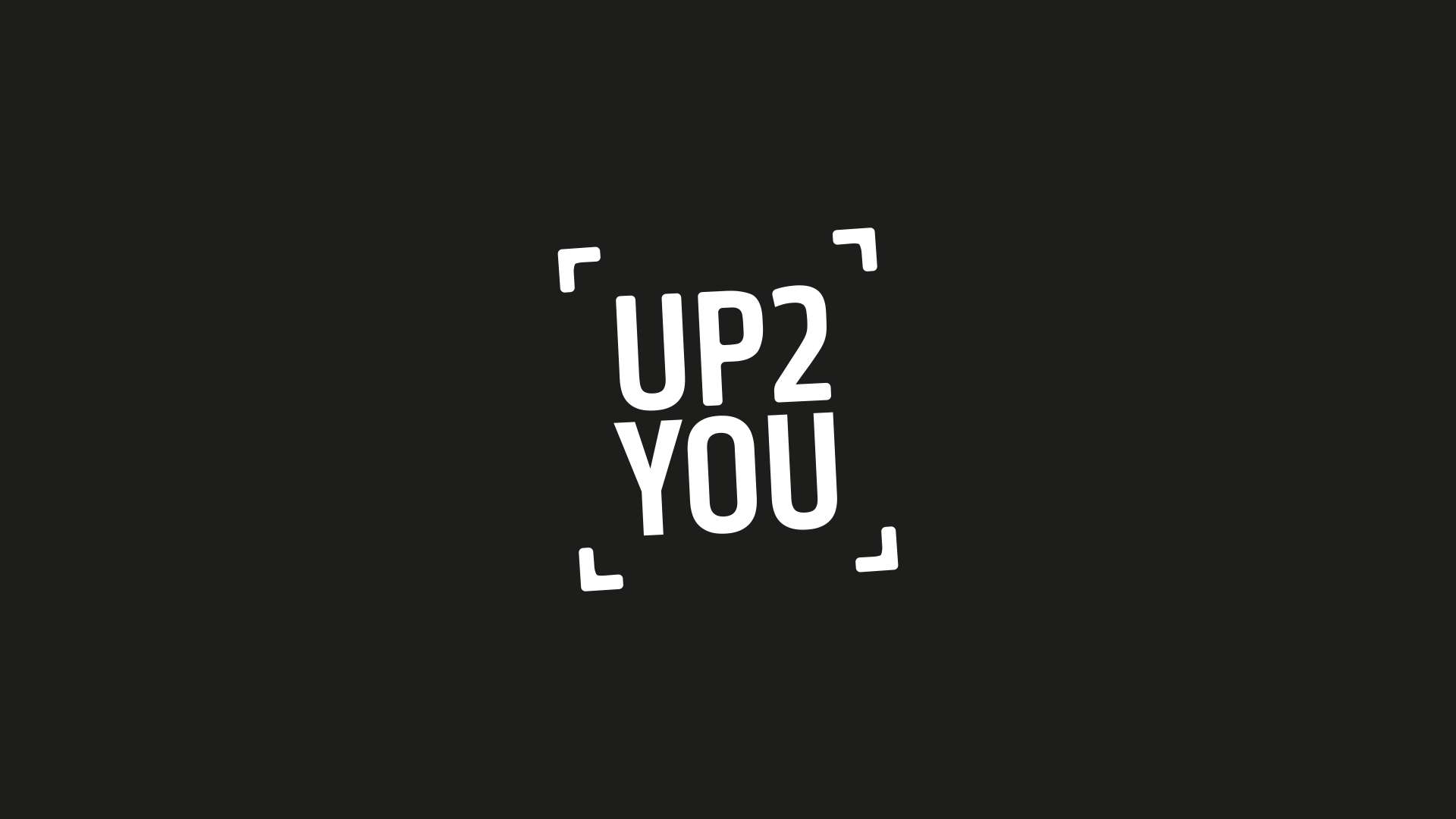 Miniature pour le projet UP2YOU, sur fond noir le logo UP2YOU en blanc